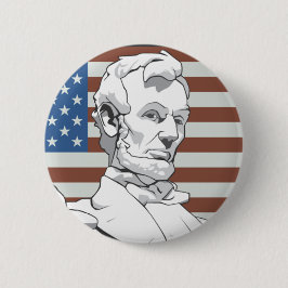 Präsident Lincoln Button