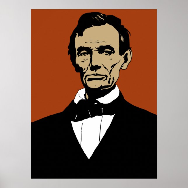 Präsident Lincoln Poster (Vorne)