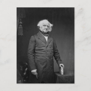 Präsident Martin Van Buren Postkarte