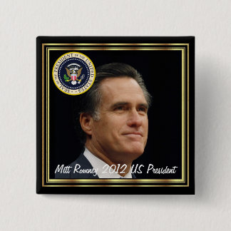 PRÄSIDENT MITT ROMNEY-2012 US BUTTON