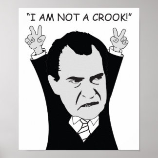 Präsident Nixon Poster