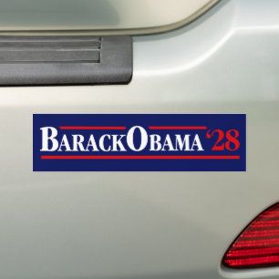 Präsident Obama 2028 Autoaufkleber