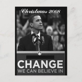 Präsident Obama Amtseinführung Keepsakes Feiertagspostkarte