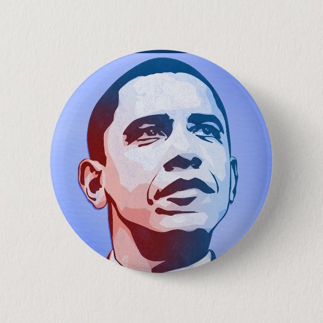 Präsident Obama, Änderung ist jetzt Knopf Button (Vorderseite)