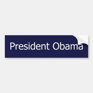 Präsident Obama - Autoaufkleber