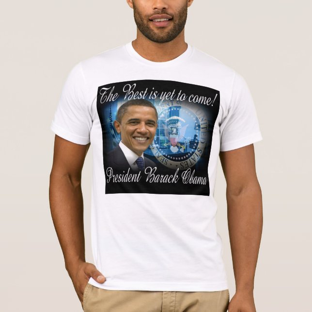 PRÄSIDENT OBAMA Einweihung 2013 T-Shirt (Vorderseite)
