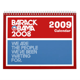 PRÄSIDENT OBAMA Einweihung Gedenk Kalender