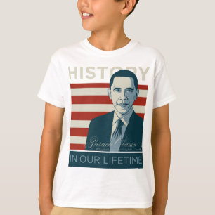 Präsident Obama "Geschichte in unserer Lebenszeit T-Shirt