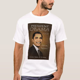 Präsident Obama Grunge Tattered T-shirt