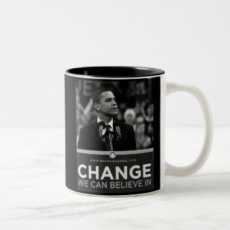 Präsident Obama Inauguration Keepsake Zweifarbige Tasse