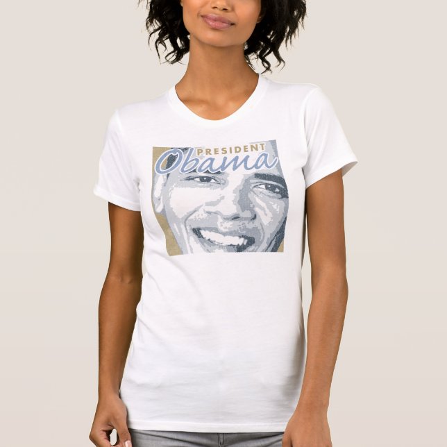 Präsident Obama Inauguration T-Shirt (Vorderseite)