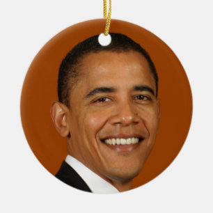 Präsident Obama Keramik Ornament