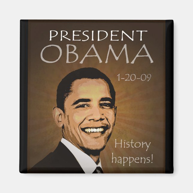 Präsident Obama Magnet (Vorne)