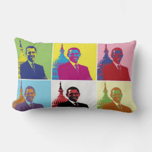 Präsident Obama Pop Art Lendenkissen