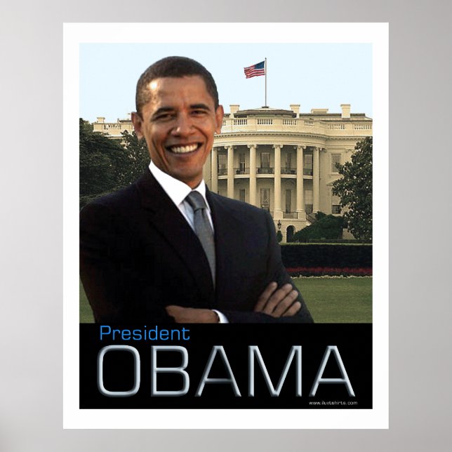 Präsident Obama Poster (Vorne)