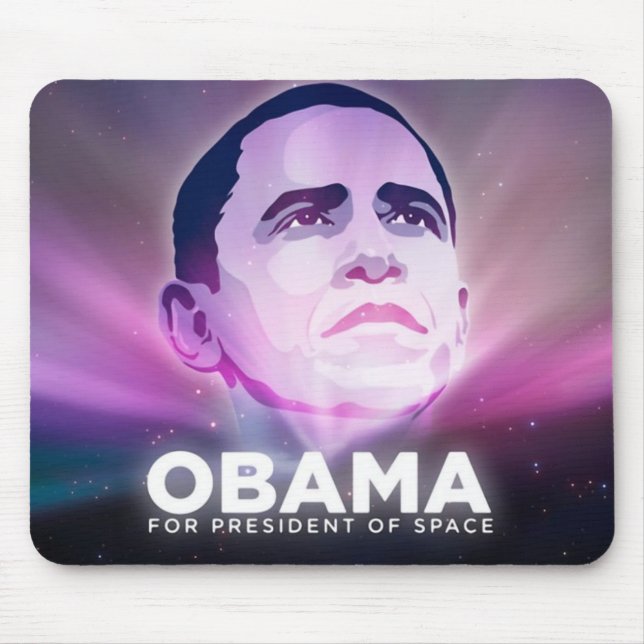 Präsident Obama PRÄSIDENT des RAUMES Mousepad (Vorne)