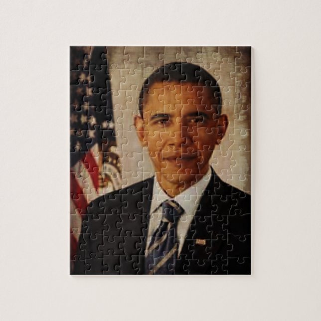 Präsident Obama Puzzle (Vertikal)