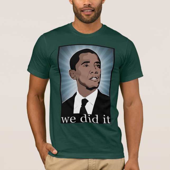 Präsident Obama T-Shirt (Vorderseite)
