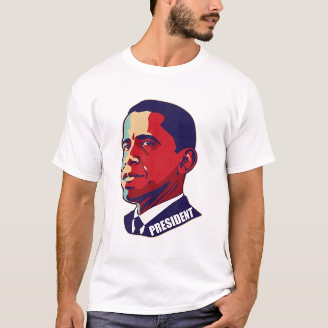 Präsident Obama T-Shirt (Vorderseite)