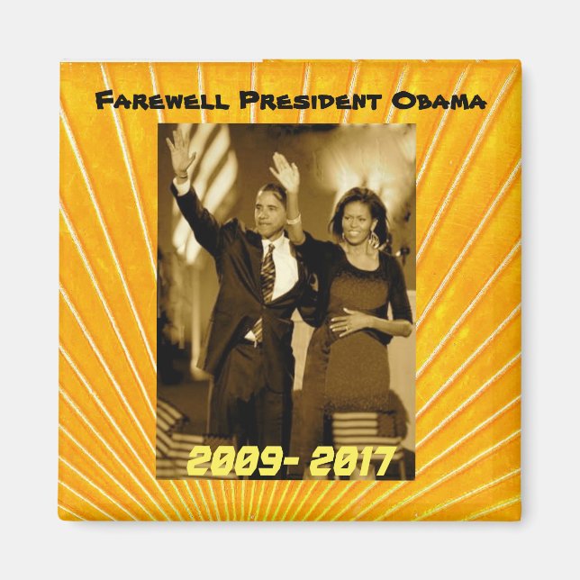 Präsident Obama und First Lady Michelle Obama Magnet (Vorne)