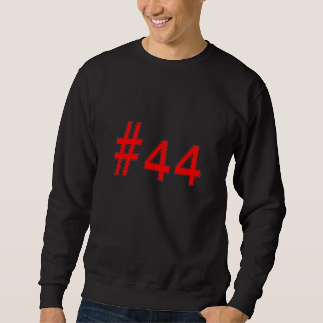 Präsident Obama Unisex Sweatshirt (Vorderseite)