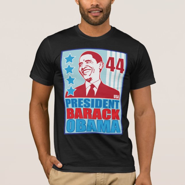 Präsident Obama Vintage T-Shirt (Vorderseite)