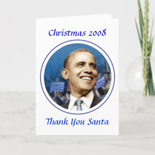 Präsident Obama - Weihnachten 2008
