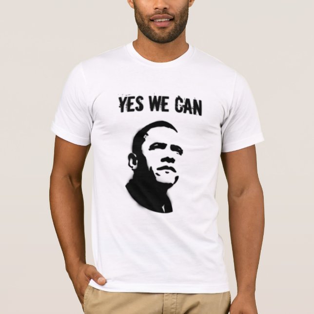 PRÄSIDENT OBAMA YWC-ONE VOICE SPEECH T-Shirt (Vorderseite)