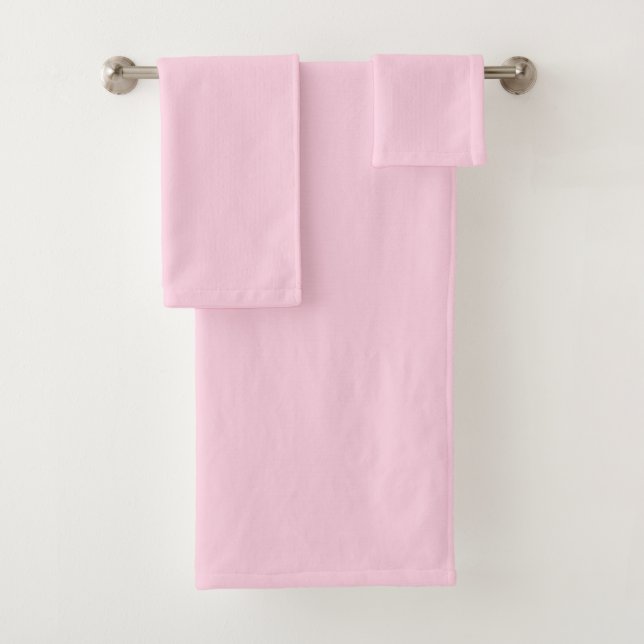 Präsident Pink Badhandtuch Set (Insitu)
