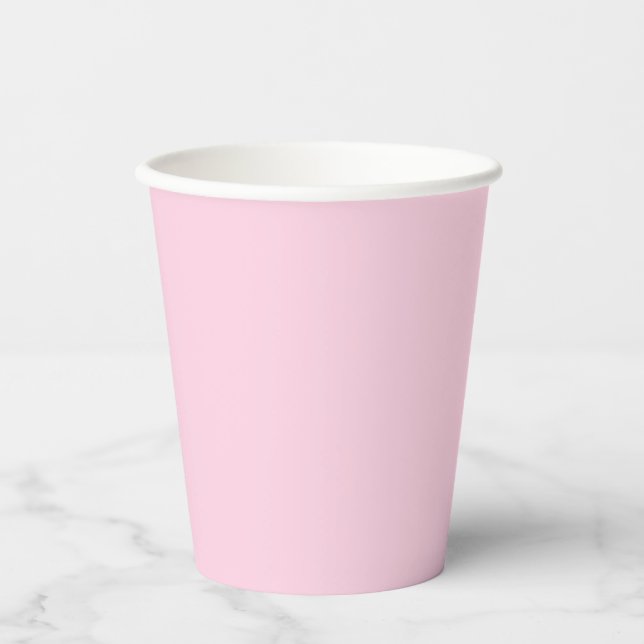 Präsident Pink Pappbecher (Vorderseite)