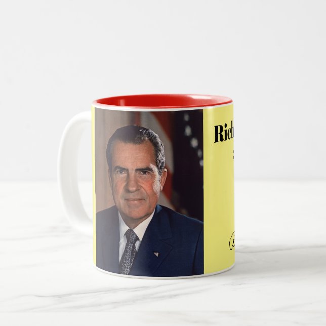 Präsident Richard Nixon Tasse (Vorderseite Links)