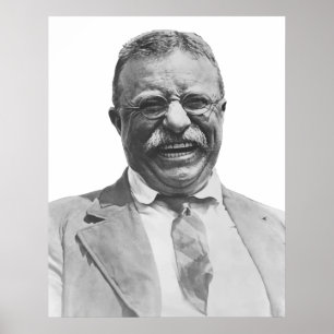 Präsident Teddy Roosevelt Poster