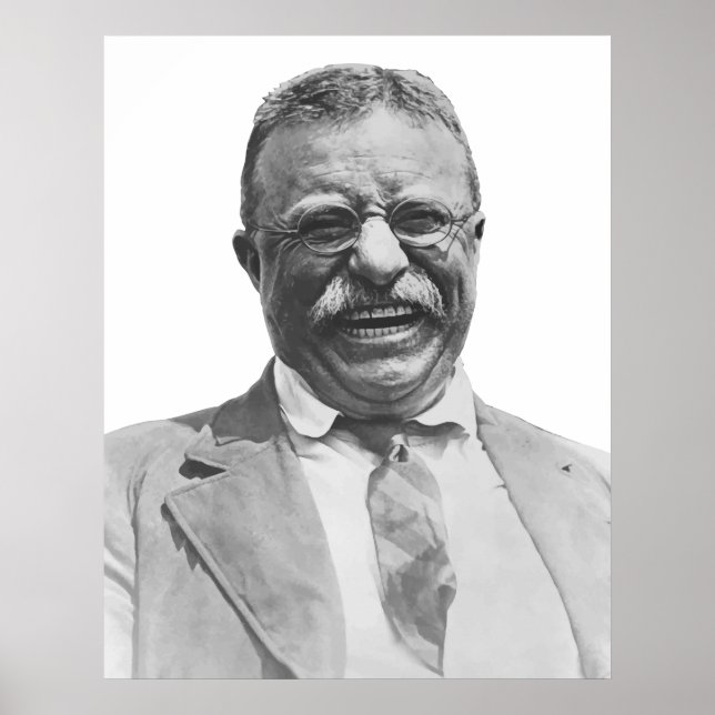 Präsident Teddy Roosevelt Poster (Vorne)