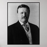 Präsident Theodore Roosevelt Portait