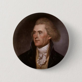 Präsident Thomas Jefferson Button