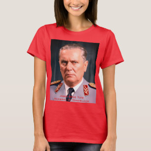 Präsident Tito in Marschallsuniform Historisch T-Shirt
