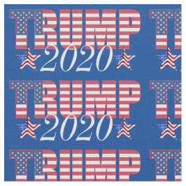 Präsident Trump 2020 Pattern Fabric Stoff