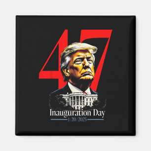 Präsident Trump 2025 Amtseinführungstag Magnet