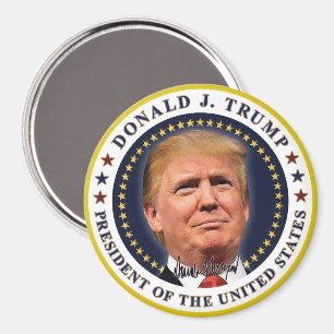 Präsident Trump Amtseinführungs-Tag Souvenir Magnet