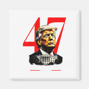 Präsident Trump Amtseinführungsfeier 2025 Befreiun Magnet