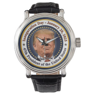 Präsident Trump Amtseinführungsfeier 20. Januar 20 Armbanduhr