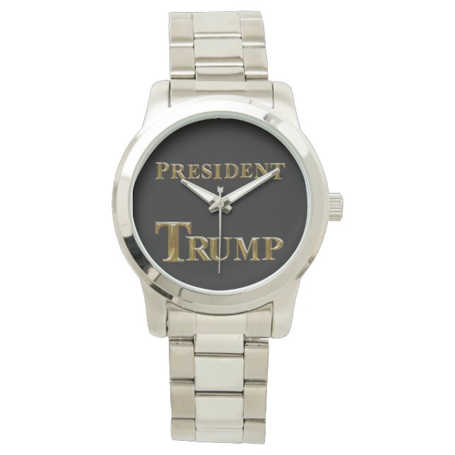 PRÄSIDENT TRUMP ARMBANDUHR (Vorderseite)