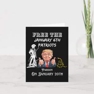 Präsident Trump begnadigt die Patrioten des 6. Jan Karte