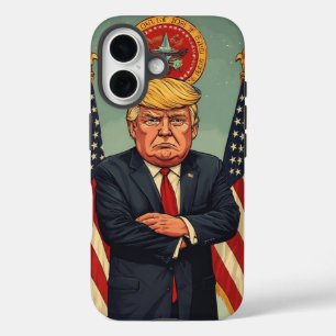 Präsident Trump iPhone 16 Hülle