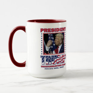 Präsident Trump Einweihung Tasse