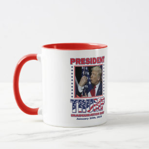Präsident Trump Einweihung Tasse