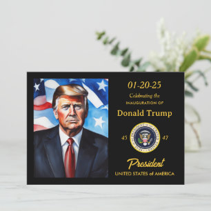 Präsident Trump Einweihung von Party Einladung