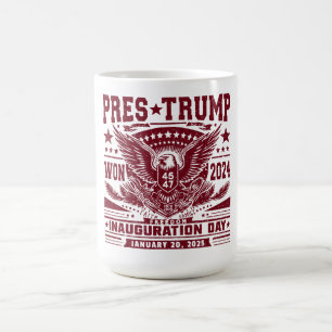 Präsident Trump gewann 2024 Kaffeetasse