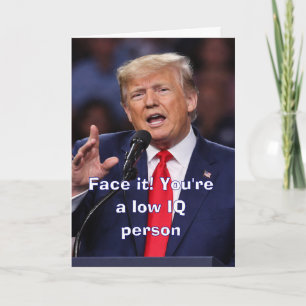 Präsident Trump gute Besserung Gratulationen Karte
