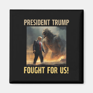 Präsident Trump kämpfte für unseren Frauensport 20 Magnet